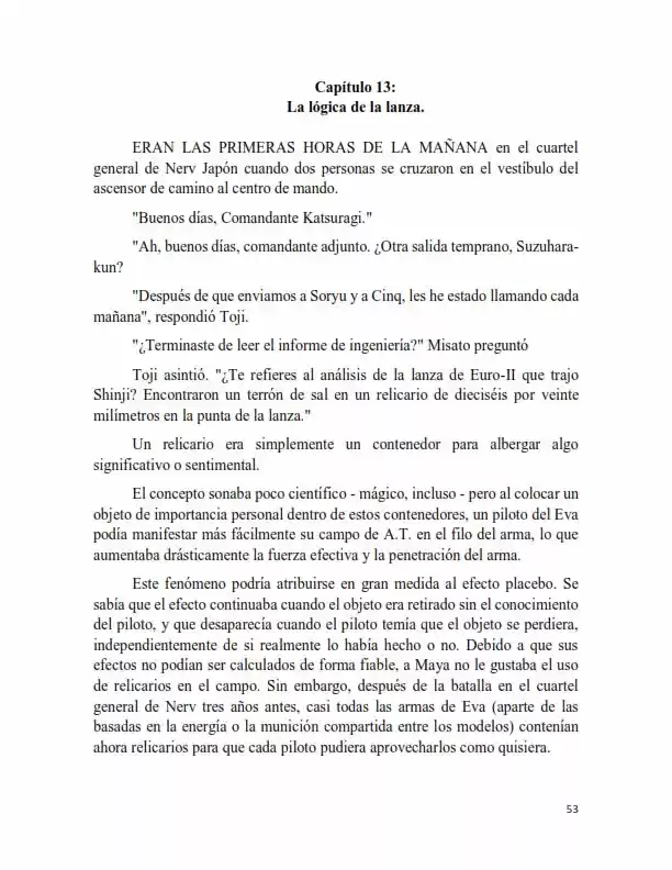 Neon Genesis Evangelion: Anima Vol. 2 (Novela) - Capítulo 13 - Página 1 - LectorTMOo