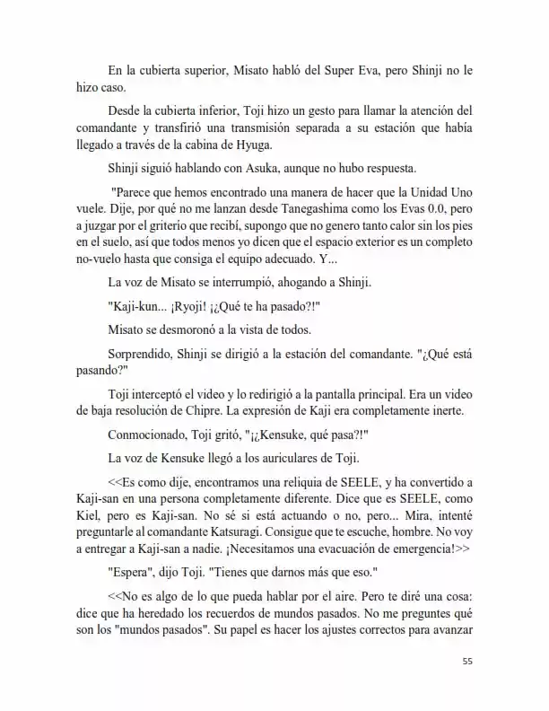 Neon Genesis Evangelion: Anima Vol. 2 (Novela) - Capítulo 13 - Página 3 - LectorTMOo