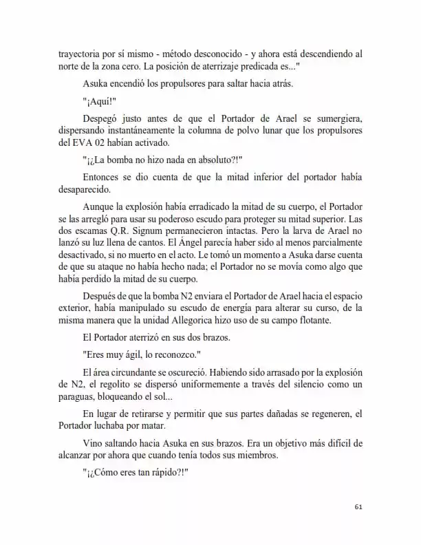 Neon Genesis Evangelion: Anima Vol. 2 (Novela) - Capítulo 14 - Página 5 - LectorTMOo