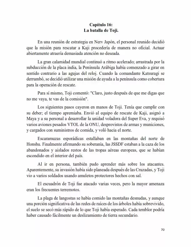 Neon Genesis Evangelion: Anima Vol. 2 (Novela) - Capítulo 16 - Página 1 - LectorTMOo
