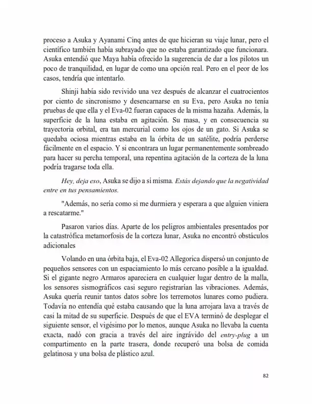 Neon Genesis Evangelion: Anima Vol. 2 (Novela) - Capítulo 19 - Página 3 - LectorTMOo