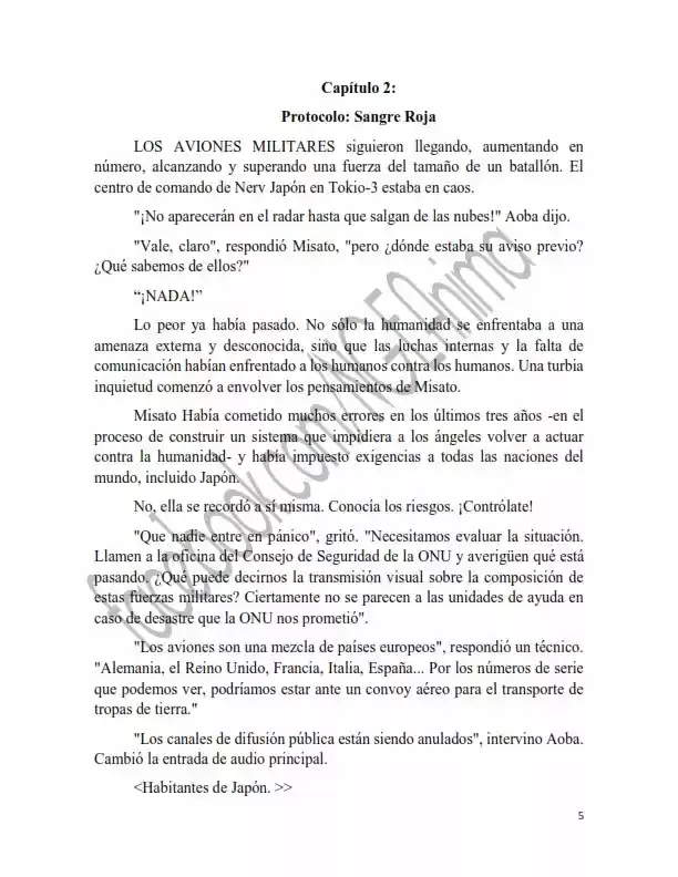 Neon Genesis Evangelion: Anima Vol. 2 (Novela) - Capítulo 2 - Página 1 - LectorTMOo