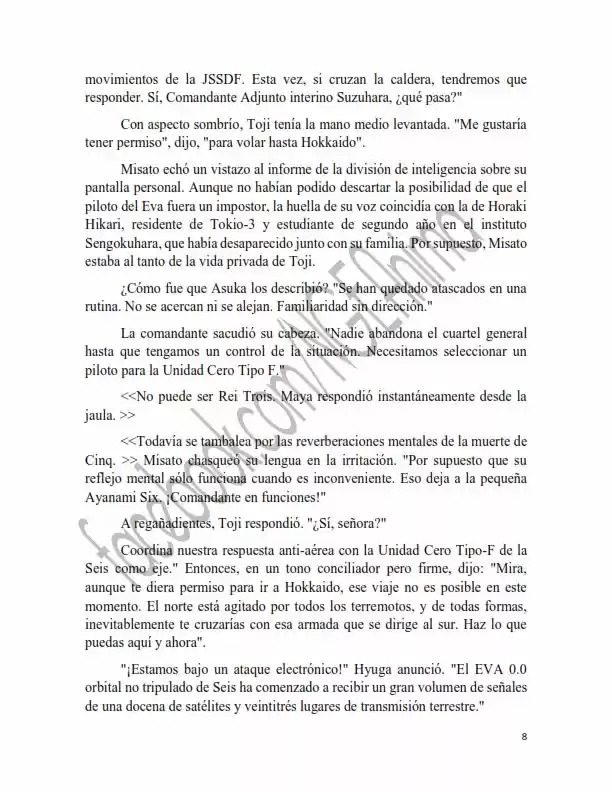 Neon Genesis Evangelion: Anima Vol. 2 (Novela) - Capítulo 2 - Página 4 - LectorTMOo