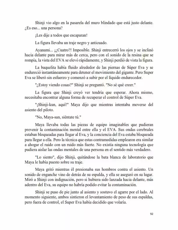 Neon Genesis Evangelion: Anima Vol. 2 (Novela) - Capítulo 21 - Página 4 - LectorTMOo