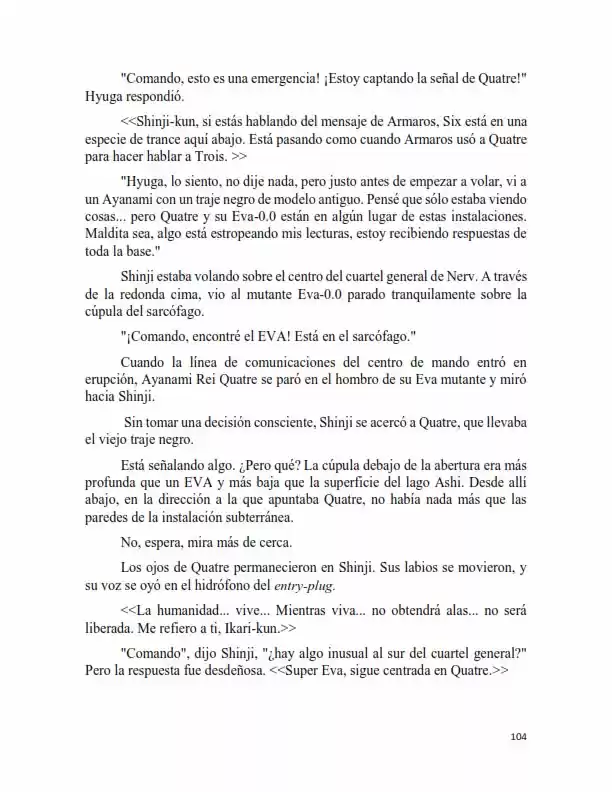 Neon Genesis Evangelion: Anima Vol. 2 (Novela) - Capítulo 26 - Página 2 - LectorTMOo