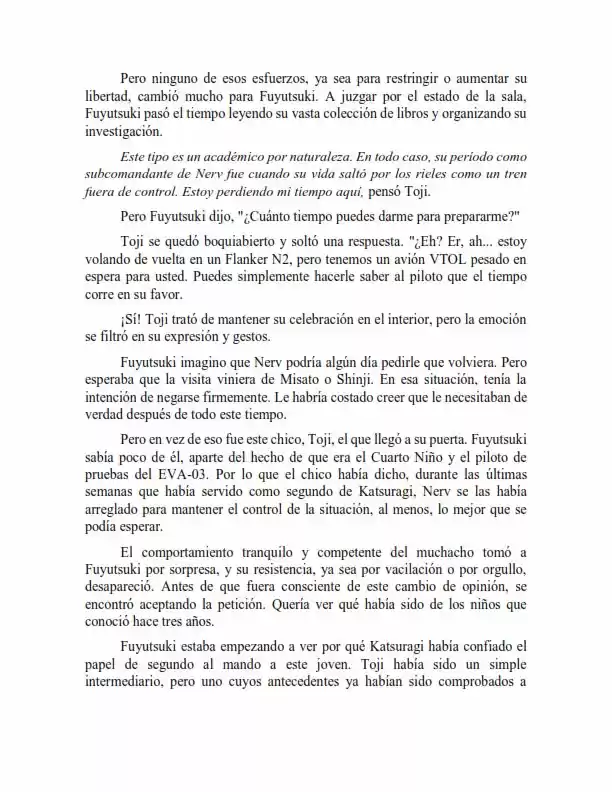 Neon Genesis Evangelion: Anima Vol. 2 (Novela) - Capítulo 31 - Página 2 - LectorTMOo
