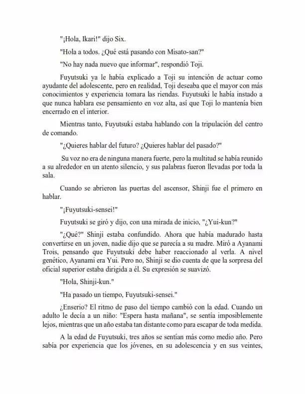 Neon Genesis Evangelion: Anima Vol. 2 (Novela) - Capítulo 33 - Página 2 - LectorTMOo