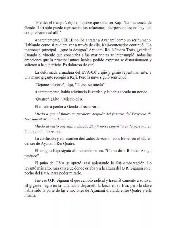 Neon Genesis Evangelion: Anima Vol. 2 (Novela) - Capítulo 42 - Página 2 - LectorTMOo