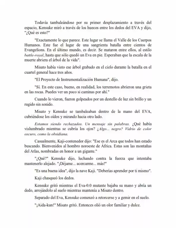 Neon Genesis Evangelion: Anima Vol. 2 (Novela) - Capítulo 42 - Página 5 - LectorTMOo