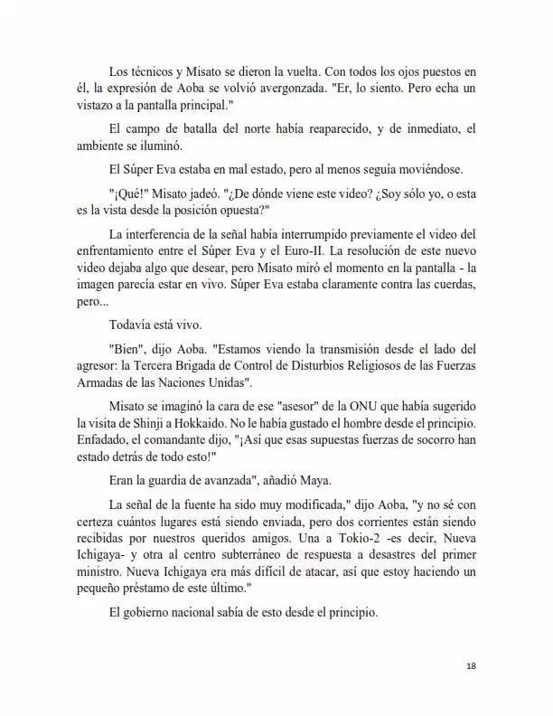 Neon Genesis Evangelion: Anima Vol. 2 (Novela) - Capítulo 5 - Página 4 - LectorTMOo