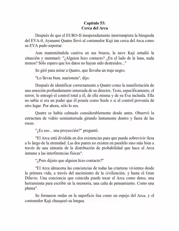 Neon Genesis Evangelion: Anima Vol. 2 (Novela) - Capítulo 53 - Página 1 - LectorTMOo