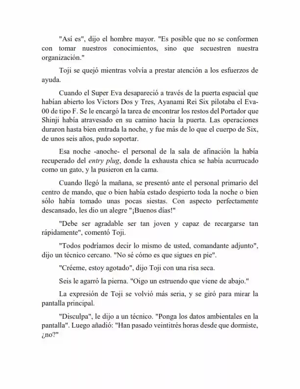 Neon Genesis Evangelion: Anima Vol. 2 (Novela) - Capítulo 58 - Página 4 - LectorTMOo