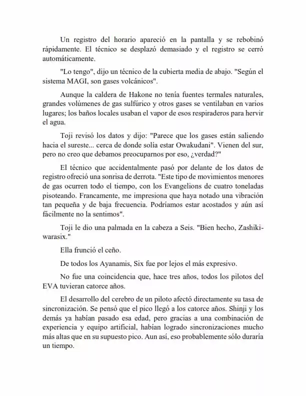 Neon Genesis Evangelion: Anima Vol. 2 (Novela) - Capítulo 58 - Página 5 - LectorTMOo