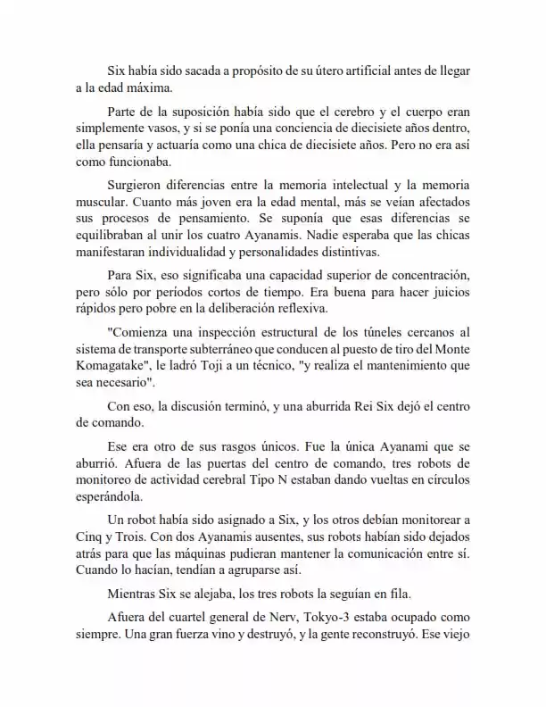 Neon Genesis Evangelion: Anima Vol. 2 (Novela) - Capítulo 58 - Página 6 - LectorTMOo