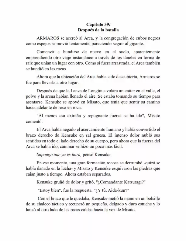 Neon Genesis Evangelion: Anima Vol. 2 (Novela) - Capítulo 59 - Página 2 - LectorTMOo