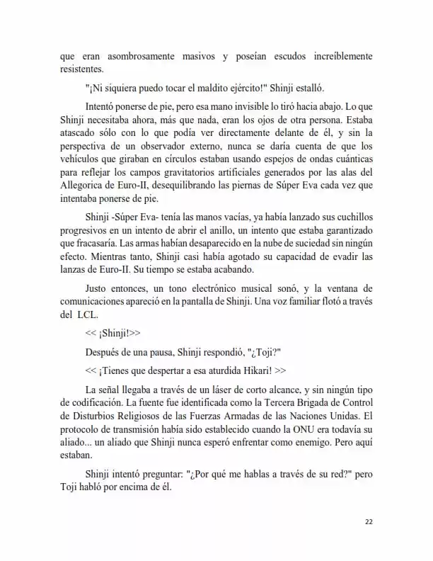 Neon Genesis Evangelion: Anima Vol. 2 (Novela) - Capítulo 6 - Página 3 - LectorTMOo