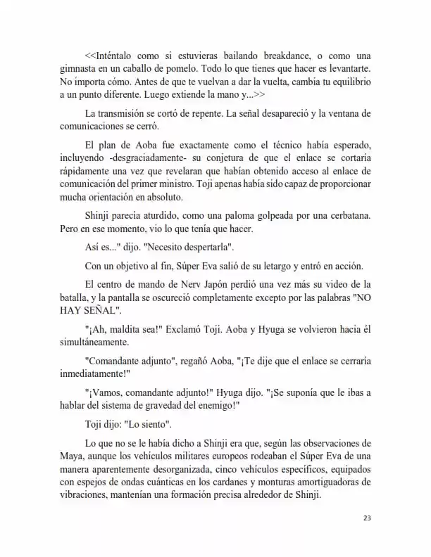 Neon Genesis Evangelion: Anima Vol. 2 (Novela) - Capítulo 6 - Página 4 - LectorTMOo