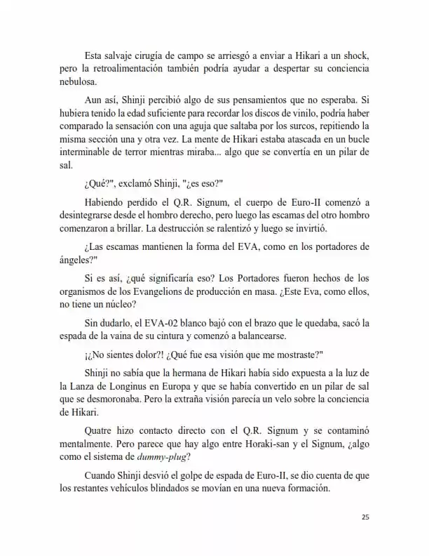 Neon Genesis Evangelion: Anima Vol. 2 (Novela) - Capítulo 6 - Página 6 - LectorTMOo