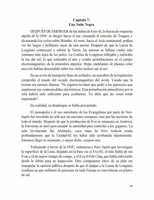 Neon Genesis Evangelion: Anima Vol. 2 (Novela) - Capítulo 7 - Página 1 - LectorTMOo