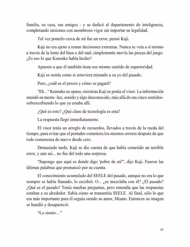Neon Genesis Evangelion: Anima Vol. 2 (Novela) - Capítulo 9 - Página 4 - LectorTMOo