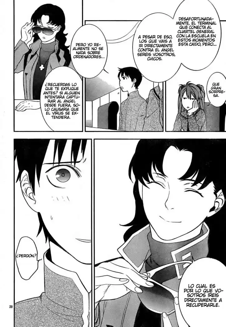 Neon Genesis Evangelion Gakuen Datenroku - Capítulo 11 - Página 21 - LectorTMOo