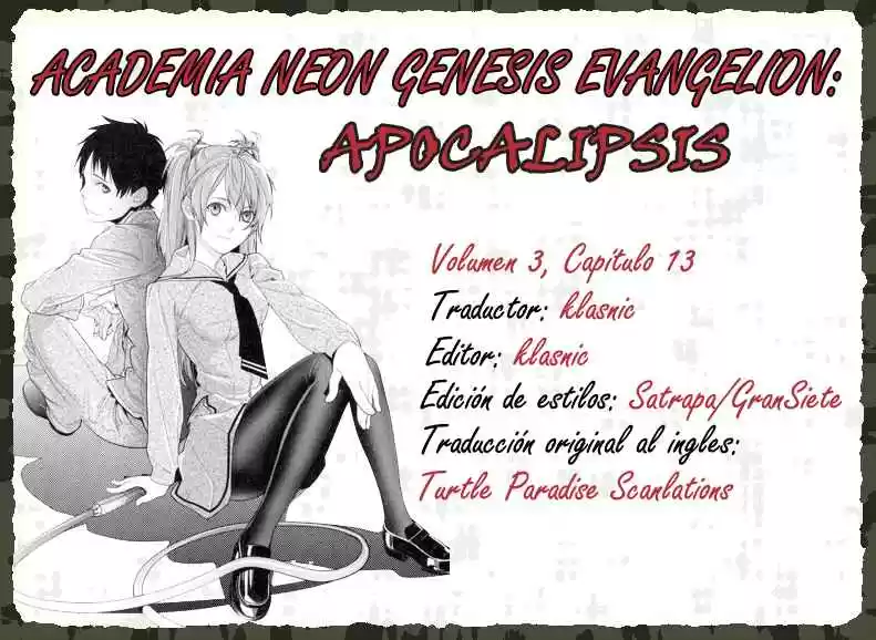 Neon Genesis Evangelion Gakuen Datenroku - Capítulo 13 - Página 28 - LectorTMOo