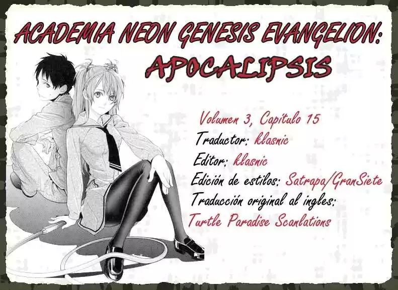 Neon Genesis Evangelion Gakuen Datenroku - Capítulo 15 - Página 28 - LectorTMOo