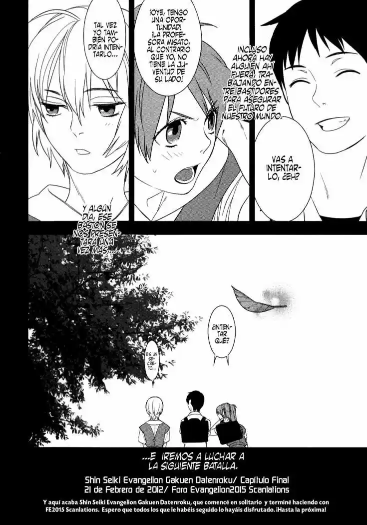 Neon Genesis Evangelion Gakuen Datenroku - Capítulo 22 - Página 29 - LectorTMOo