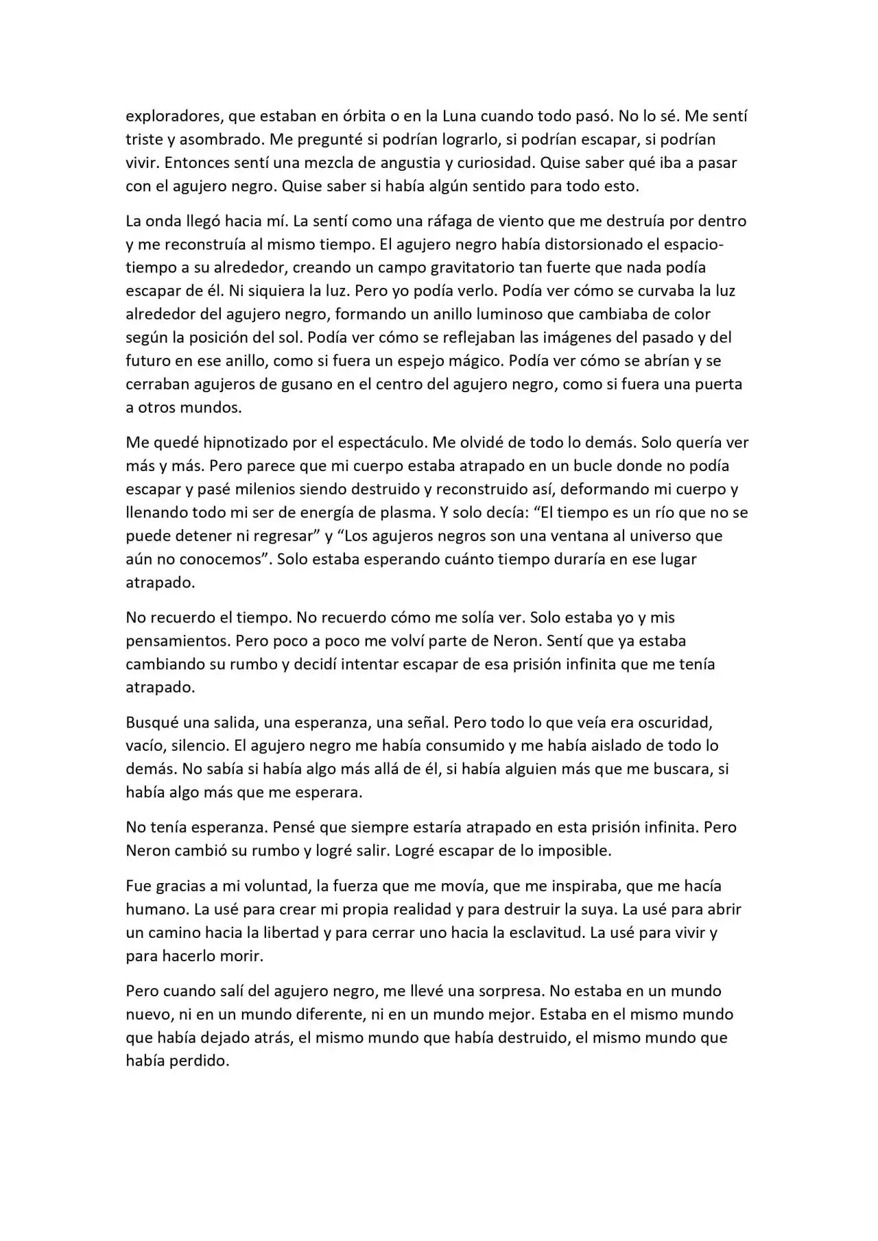 Neron El Ojo Del Universp (Novela) - Capítulo 1 - Página 7 - LectorTMOo