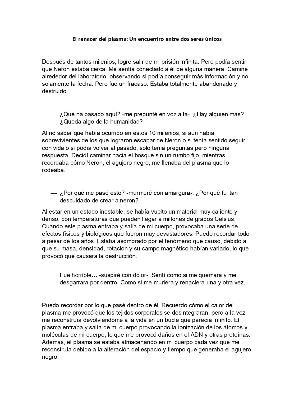 Neron El Ojo Del Universp (Novela) - Capítulo 2 - Página 1 - LectorTMOo