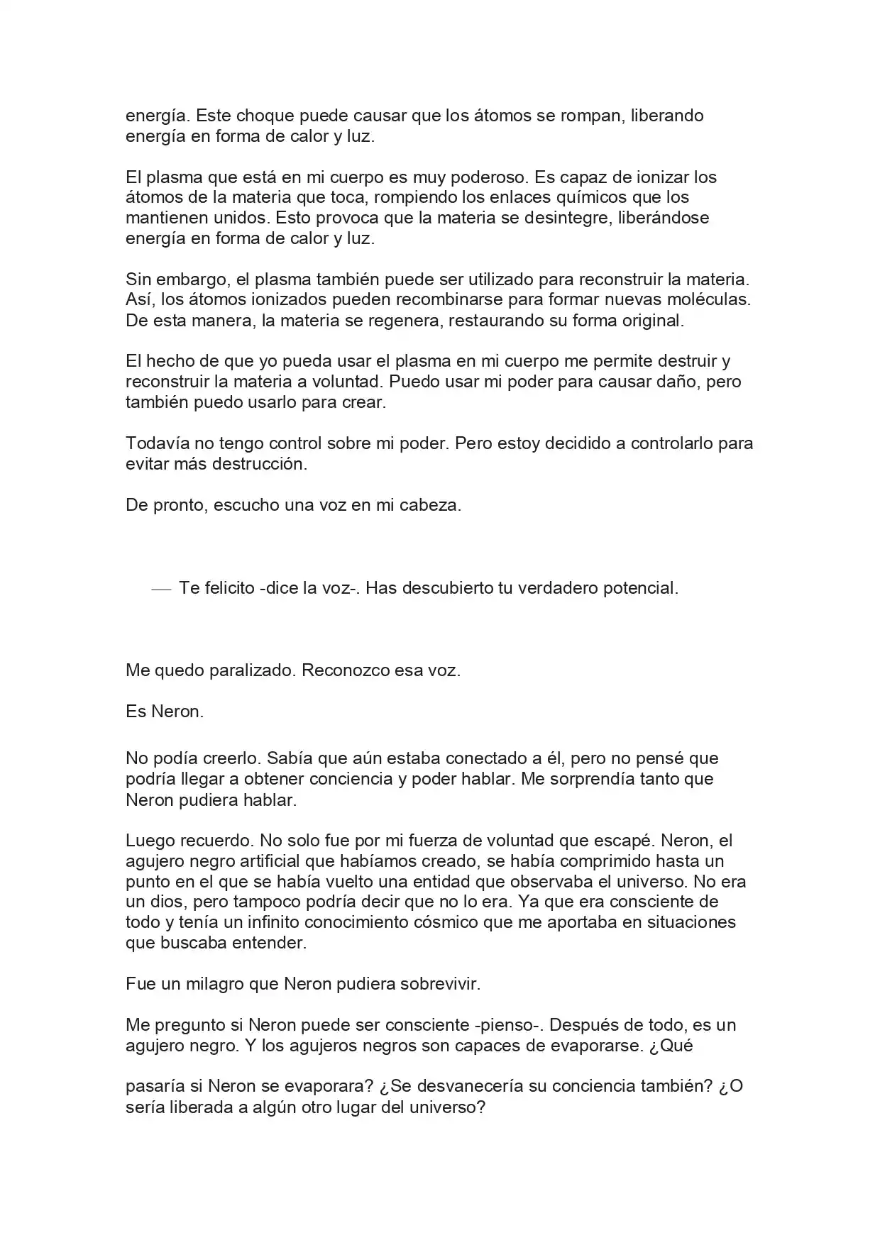 Neron El Ojo Del Universp (Novela) - Capítulo 2 - Página 4 - LectorTMOo