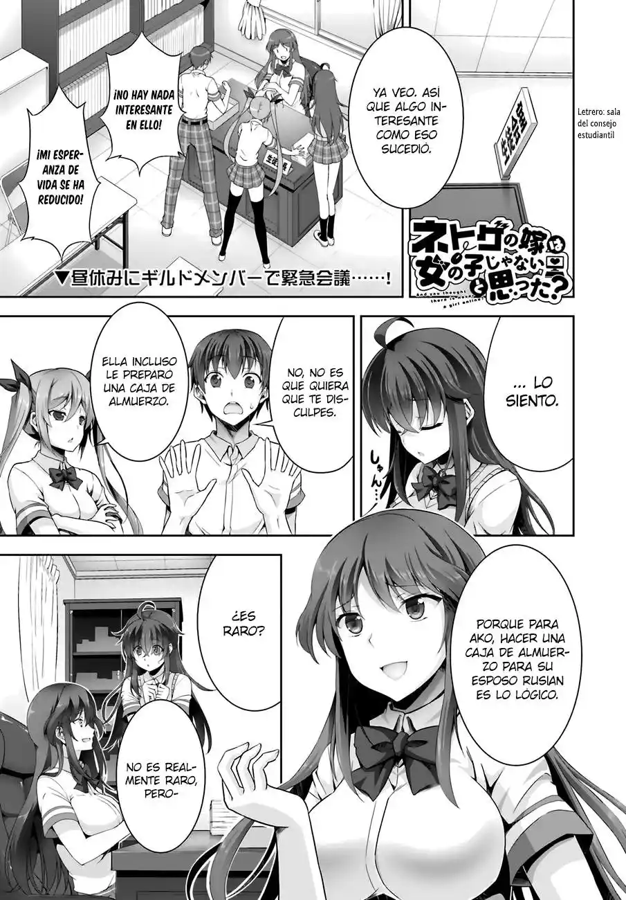 Netoge No Yome Wa Onnanoko Ja Nai To Omotta? - Capítulo 4 - Página 3 - LectorTMOo