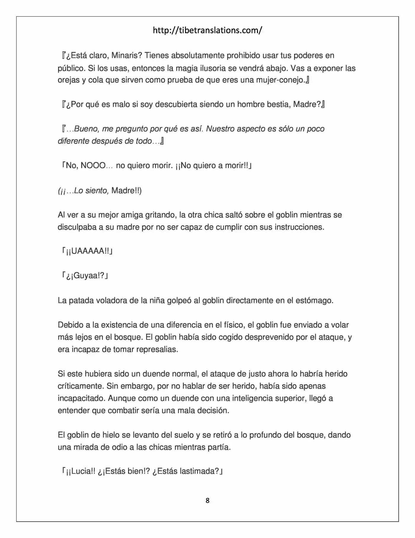 Nidome No Yuusha (Novela) - Capítulo 13 - Página 8 - LectorTMOo