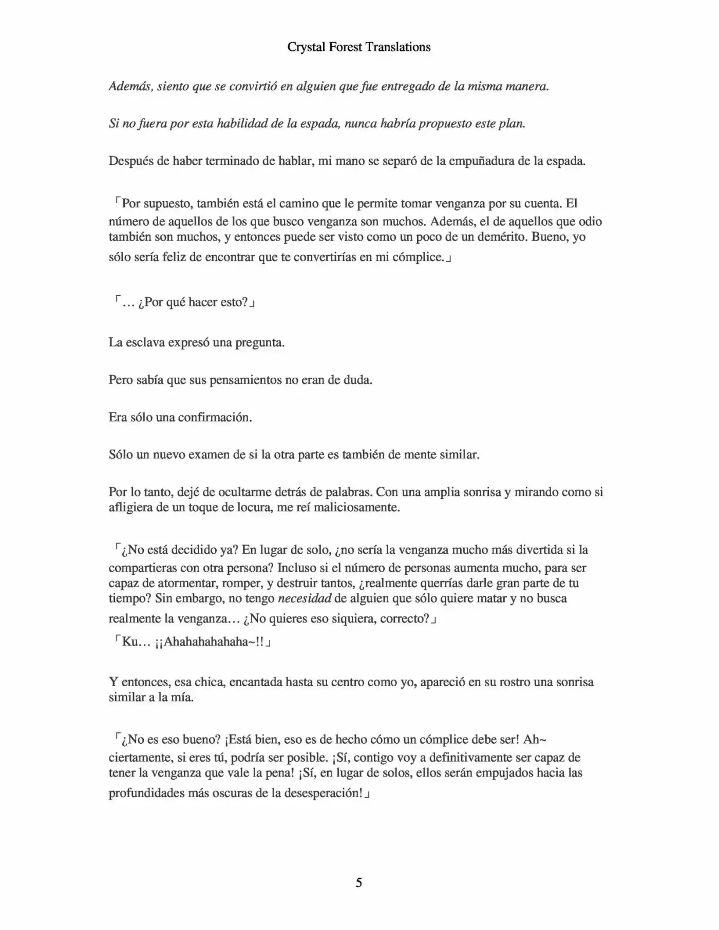 Nidome No Yuusha (Novela) - Capítulo 15 - Página 5 - LectorTMOo