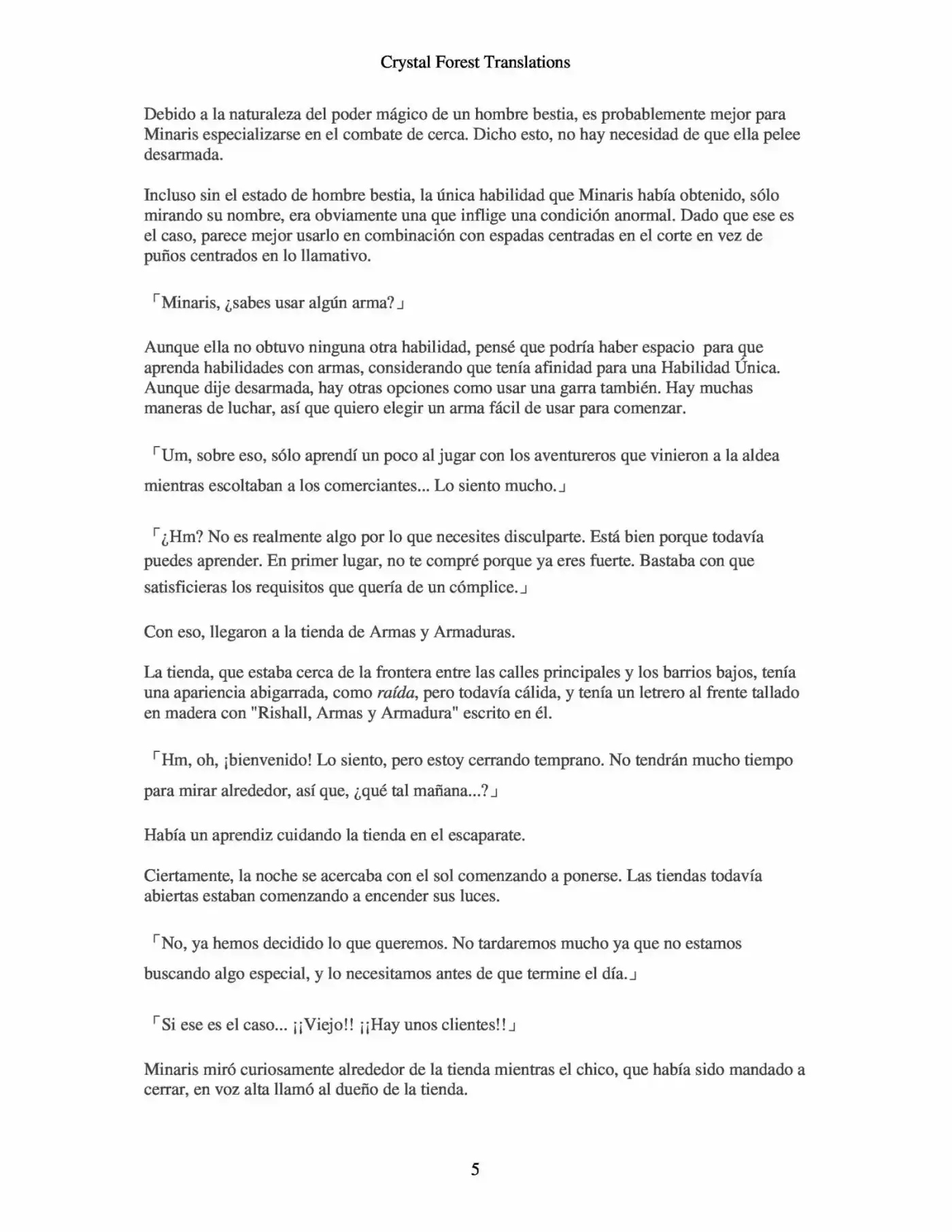 Nidome No Yuusha (Novela) - Capítulo 18 - Página 5 - LectorTMOo