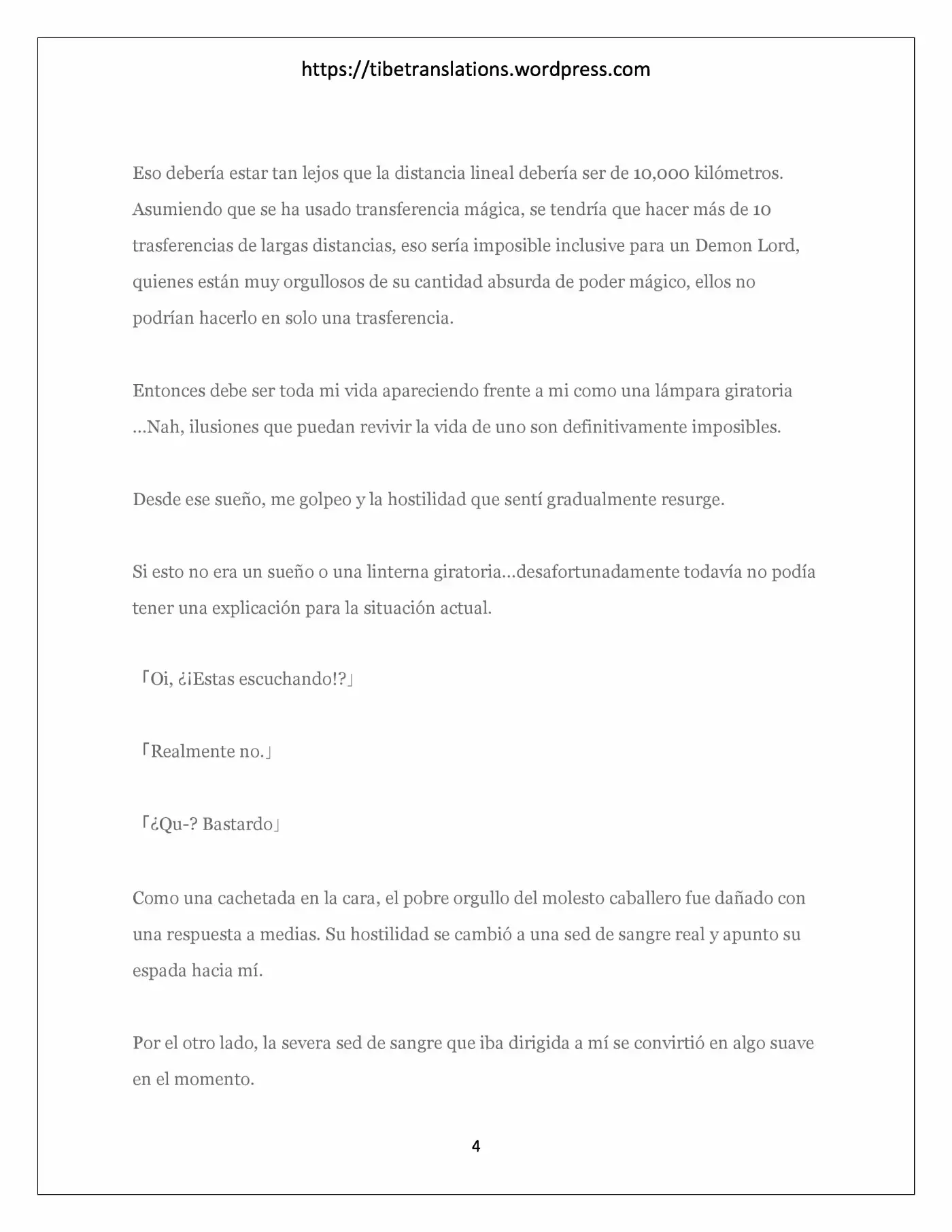 Nidome No Yuusha (Novela) - Capítulo 2 - Página 4 - LectorTMOo