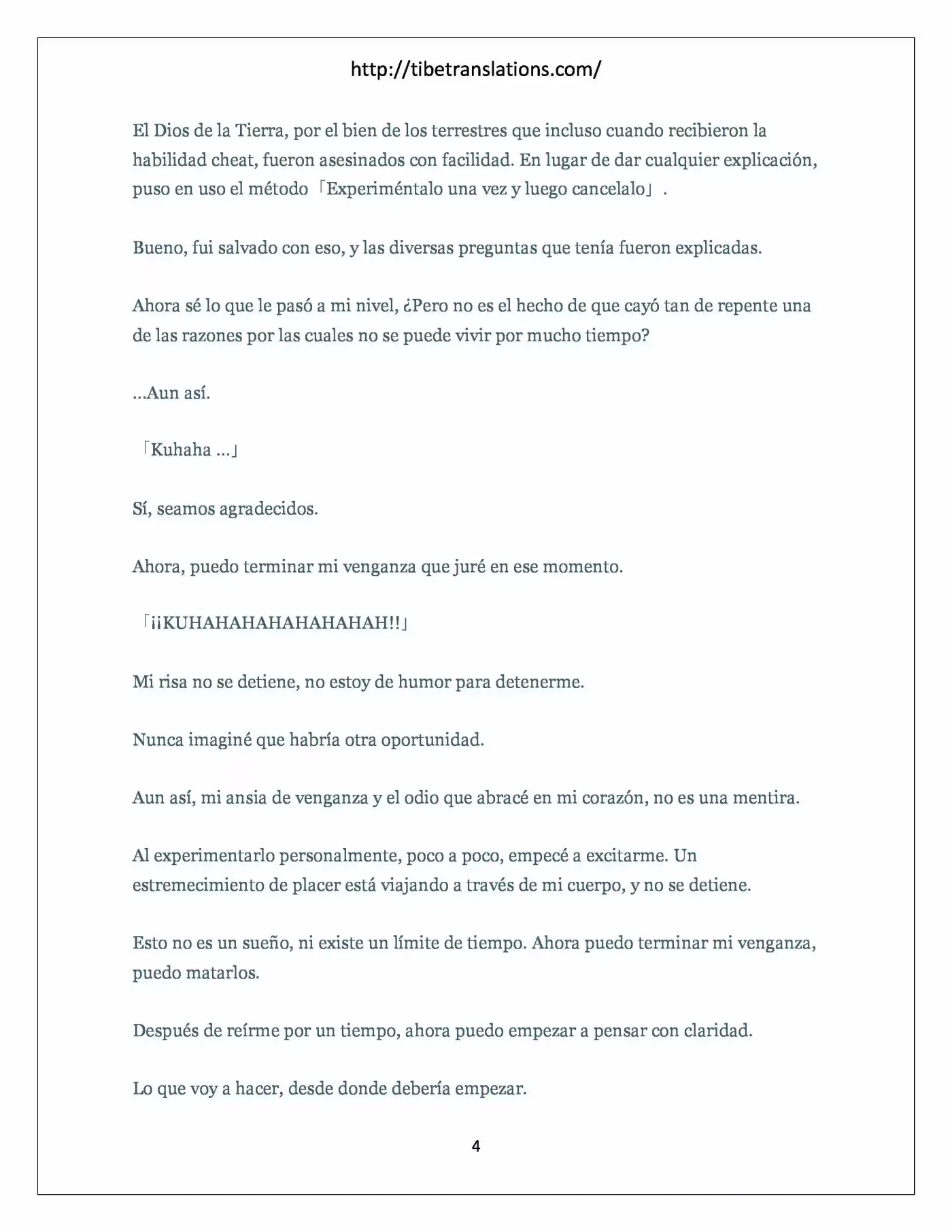 Nidome No Yuusha (Novela) - Capítulo 4 - Página 4 - LectorTMOo