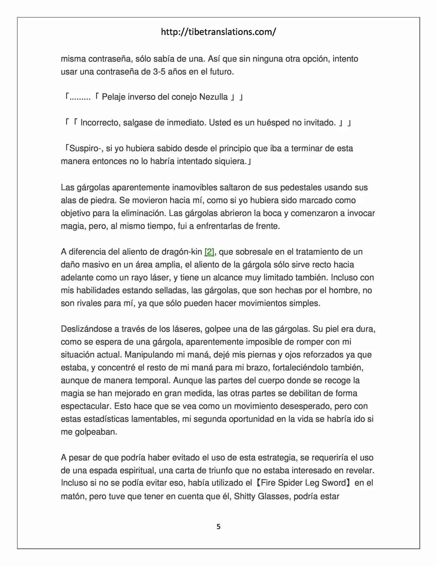 Nidome No Yuusha (Novela) - Capítulo 8 - Página 5 - LectorTMOo