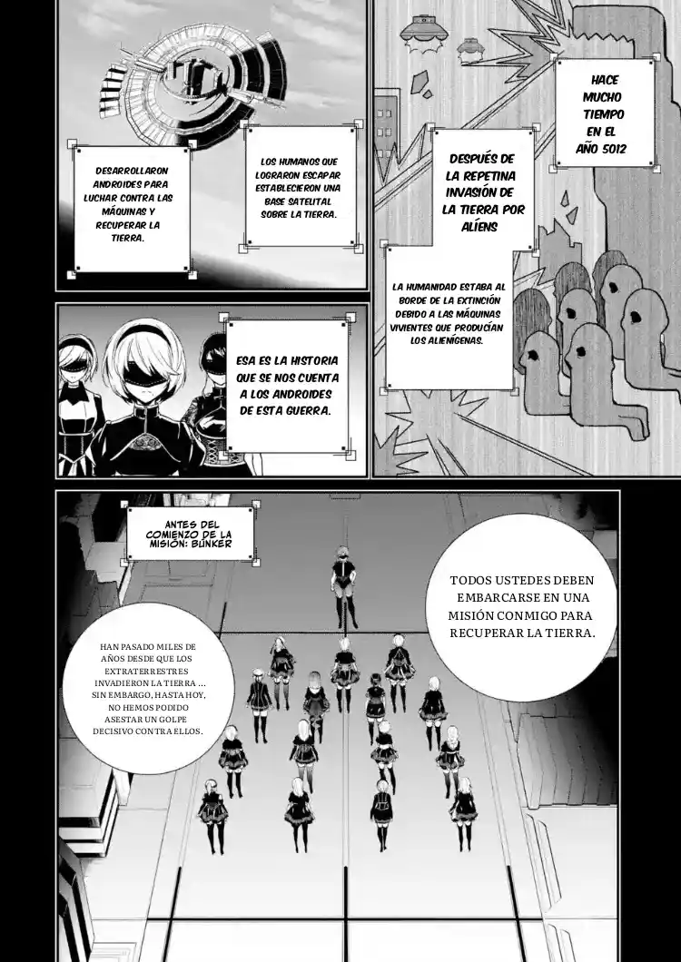 Nier Automata: YoRHa Shinjuwan Kouka Sakusen Kiroku - Capítulo 1 - Página 11 - LectorTMOo