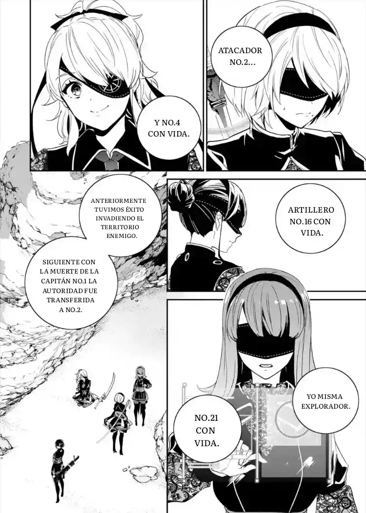 Nier Automata: YoRHa Shinjuwan Kouka Sakusen Kiroku - Capítulo 1 - Página 44 - LectorTMOo
