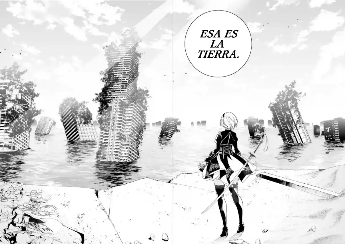 Nier Automata: YoRHa Shinjuwan Kouka Sakusen Kiroku - Capítulo 1 - Página 46 - LectorTMOo