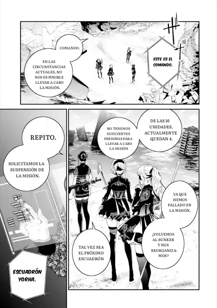Nier Automata: YoRHa Shinjuwan Kouka Sakusen Kiroku - Capítulo 1 - Página 52 - LectorTMOo