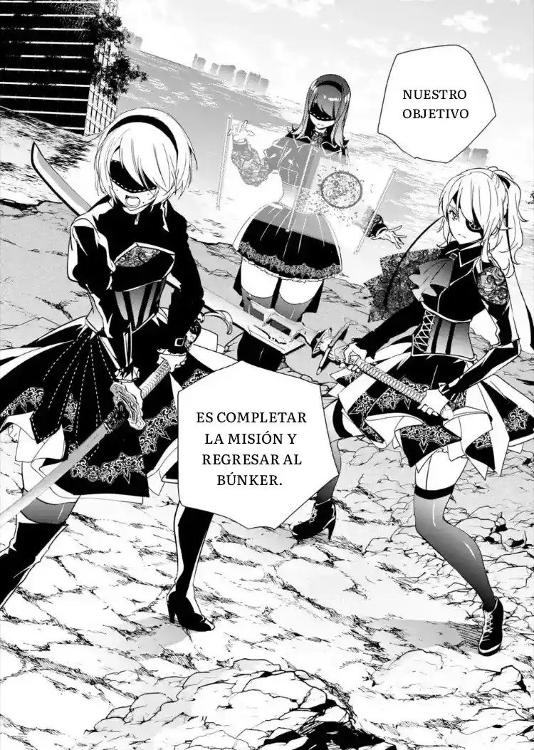 Nier Automata: YoRHa Shinjuwan Kouka Sakusen Kiroku - Capítulo 1 - Página 65 - LectorTMOo