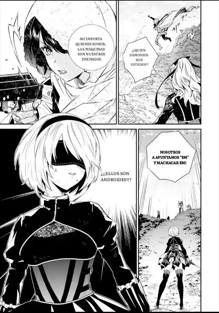 Nier Automata: YoRHa Shinjuwan Kouka Sakusen Kiroku - Capítulo 2 - Página 10 - LectorTMOo