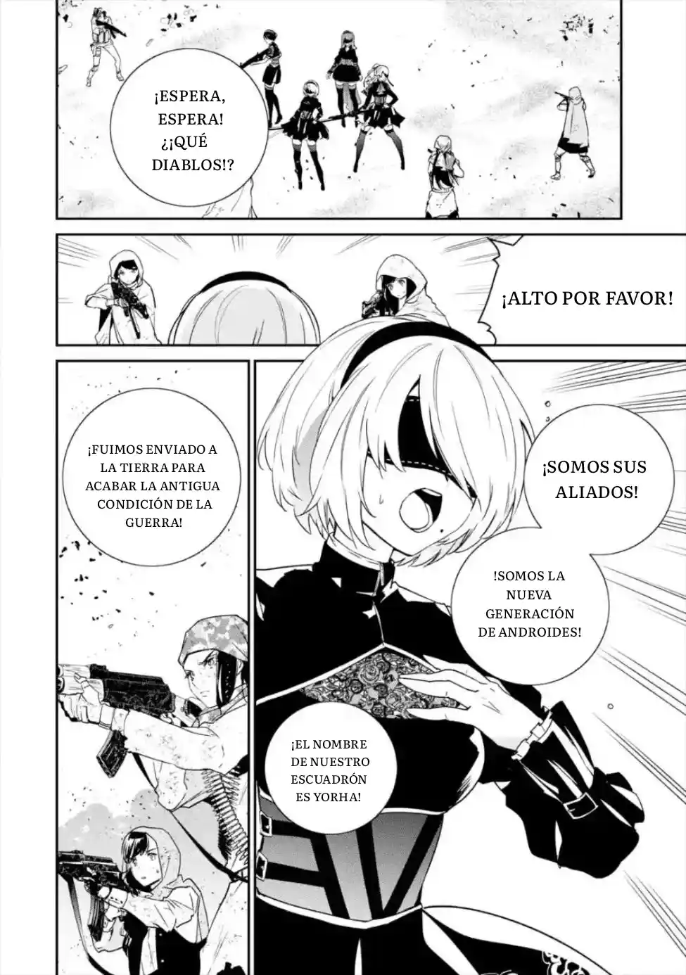Nier Automata: YoRHa Shinjuwan Kouka Sakusen Kiroku - Capítulo 3 - Página 3 - LectorTMOo