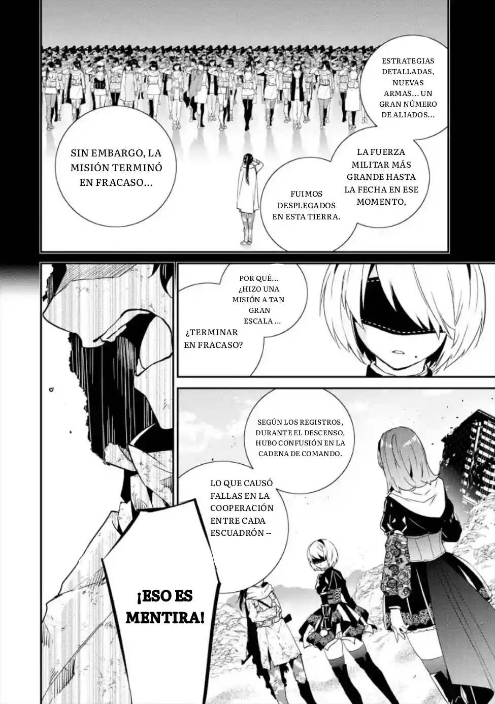Nier Automata: YoRHa Shinjuwan Kouka Sakusen Kiroku - Capítulo 3 - Página 14 - LectorTMOo