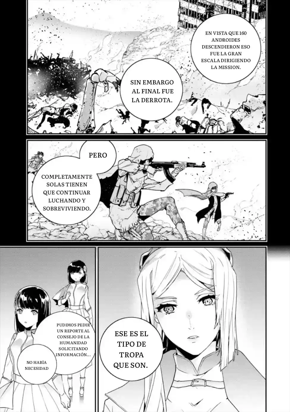 Nier Automata: YoRHa Shinjuwan Kouka Sakusen Kiroku - Capítulo 3 - Página 21 - LectorTMOo