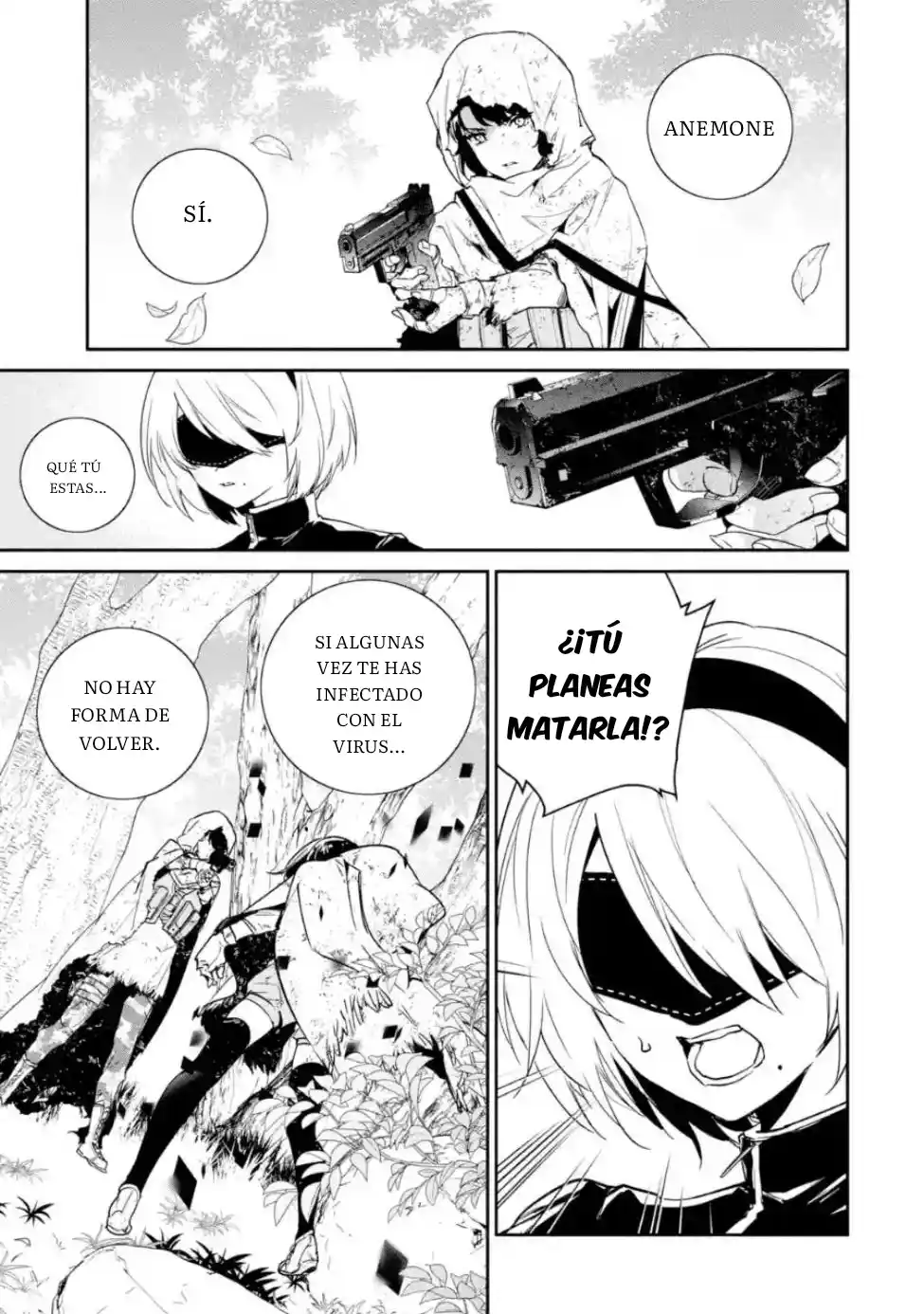 Nier Automata: YoRHa Shinjuwan Kouka Sakusen Kiroku - Capítulo 5 - Página 8 - LectorTMOo