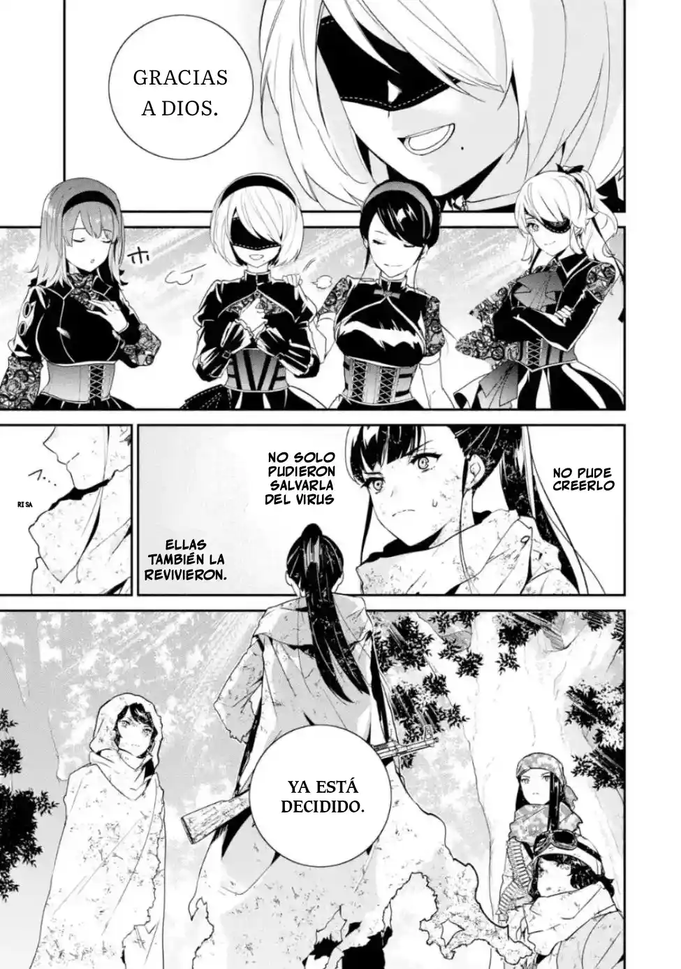 Nier Automata: YoRHa Shinjuwan Kouka Sakusen Kiroku - Capítulo 5 - Página 34 - LectorTMOo