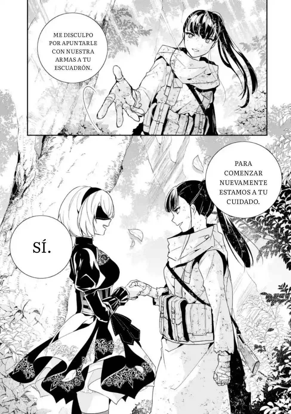 Nier Automata: YoRHa Shinjuwan Kouka Sakusen Kiroku - Capítulo 5 - Página 36 - LectorTMOo